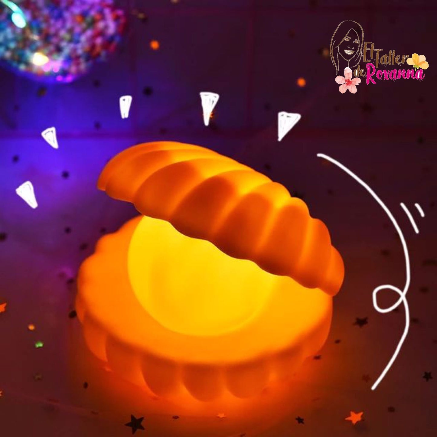 Lamparas Concha de Mar